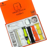 S100 FENDIOR SMART WATCH ULTRA 2 With 7 Straps 49MM WITH SILICON WATCH PROTECTOR CASE WITH Fitpro app
