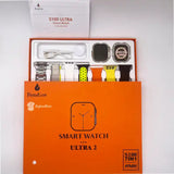 S100 FENDIOR SMART WATCH ULTRA 2 With 7 Straps 49MM WITH SILICON WATCH PROTECTOR CASE WITH Fitpro app